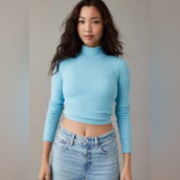 Tops - 31. 🥳 AE Waffle Knit Turtle Neck